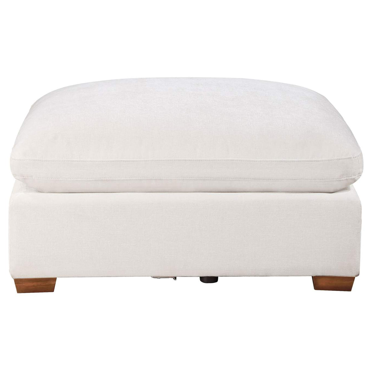 551463 Lakeview Rectangular Upholstered Ottoman Ivory