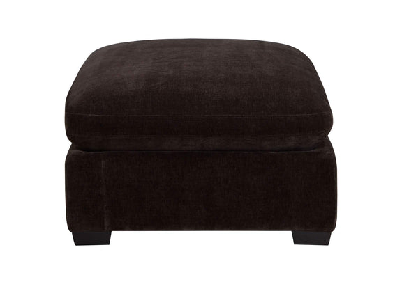 551466 Lakeview Rectangular Upholstered Ottoman Dark Chocolate