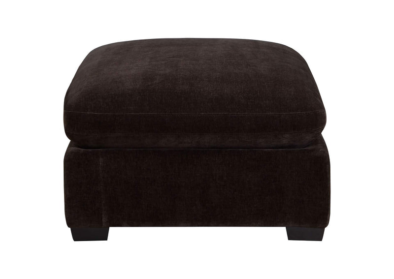 551466 Lakeview Rectangular Upholstered Ottoman Dark Chocolate