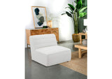 551621 Sunny Upholstered Armless Chair Natural