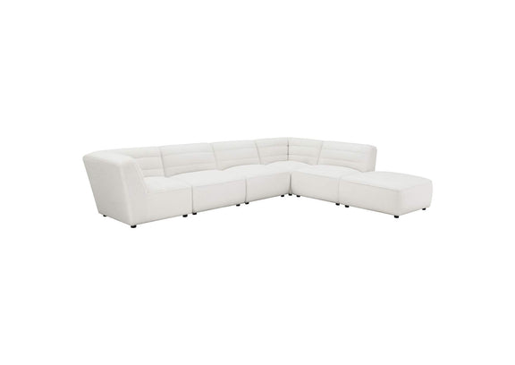551621 Sunny Upholstered Armless Chair Natural