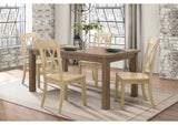 5516BMS Janina Side Chair, Buttermilk