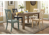 5516BMS Janina Side Chair, Buttermilk
