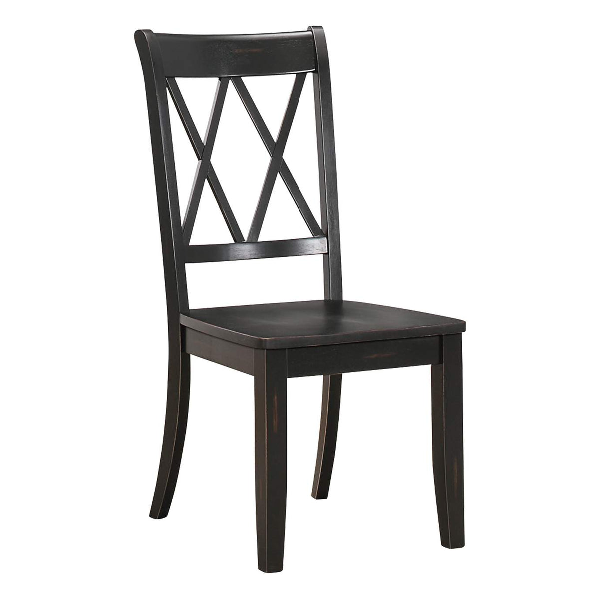 5516BKS Janina Side Chair, Black