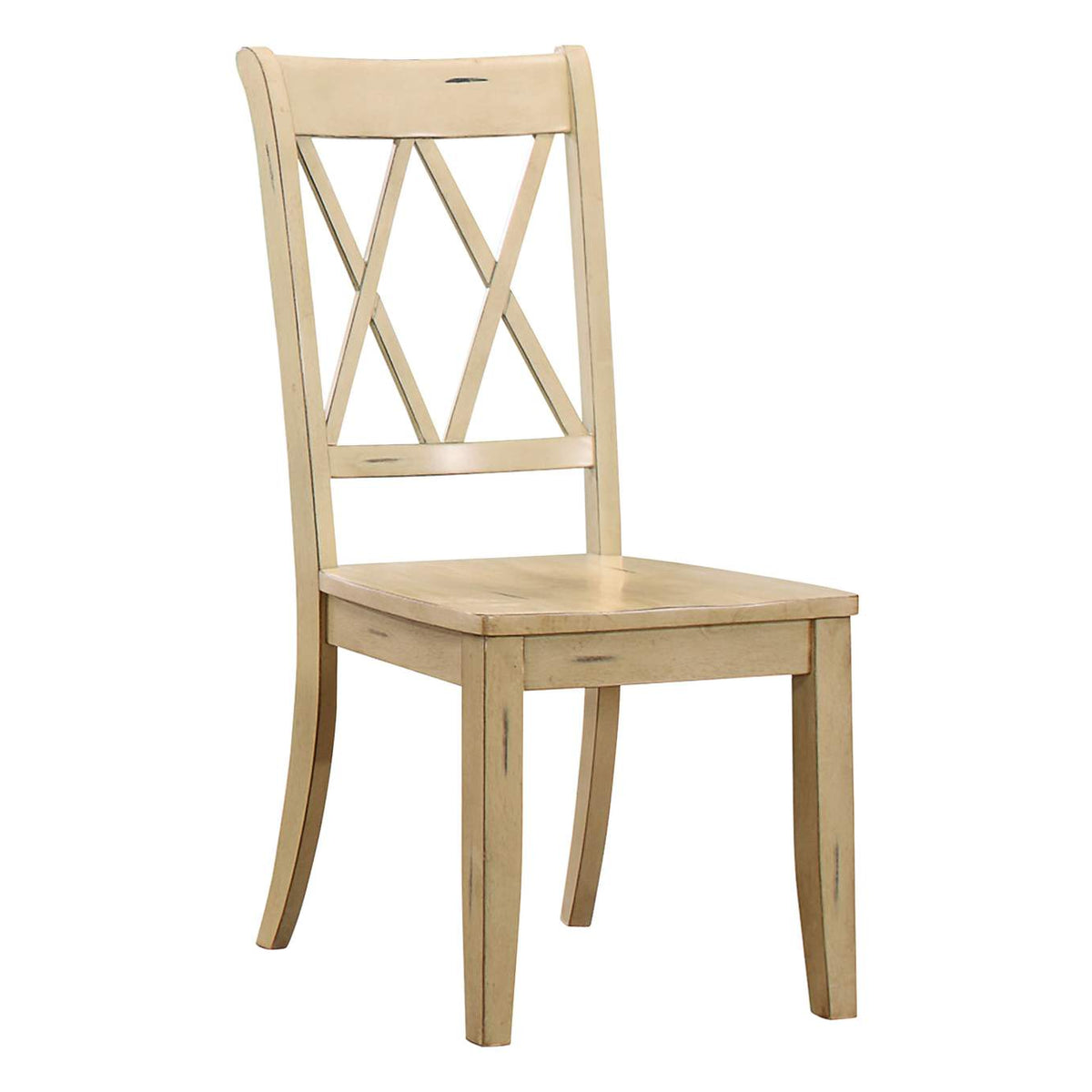 5516BMS Janina Side Chair, Buttermilk