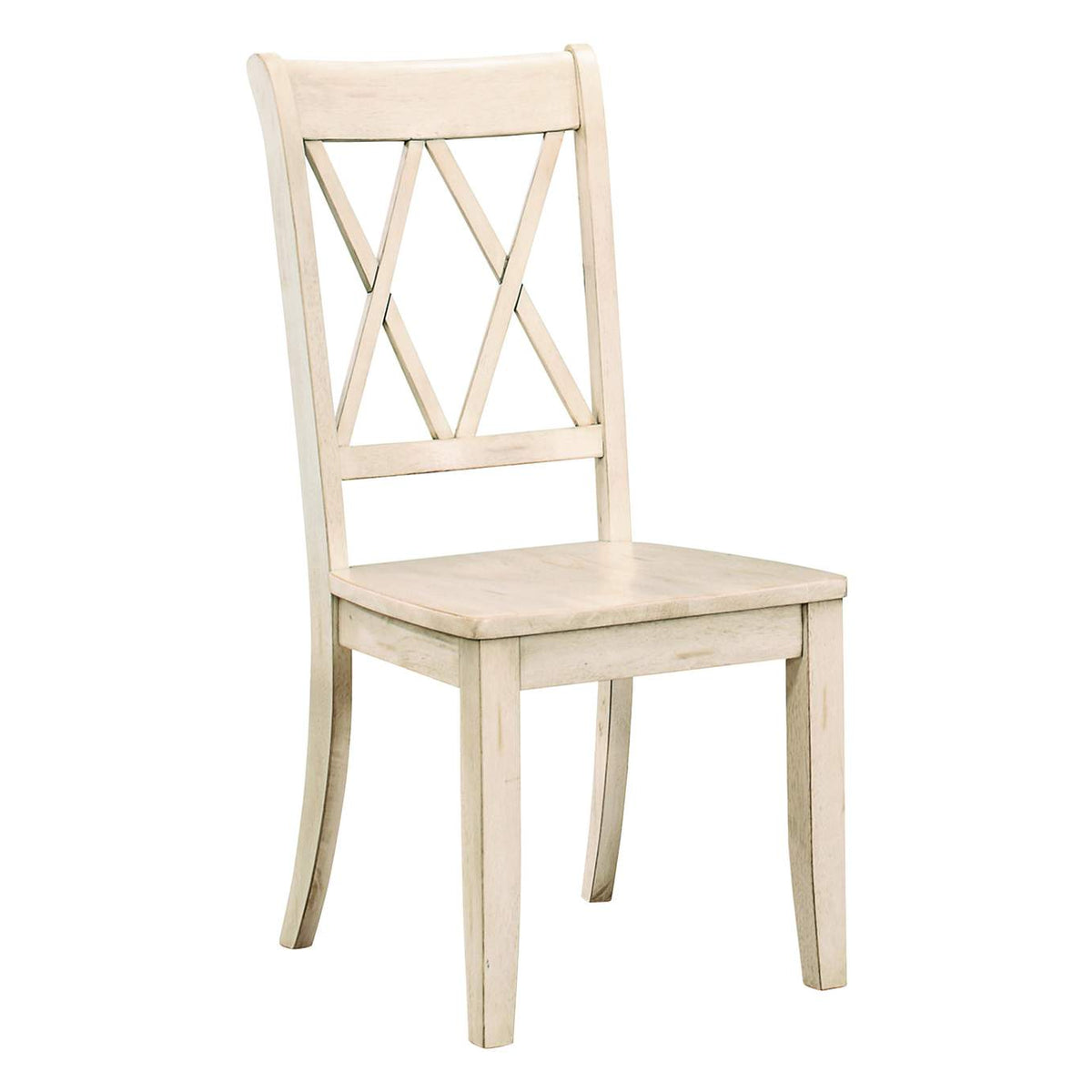5516WTS Janina Side Chair, White