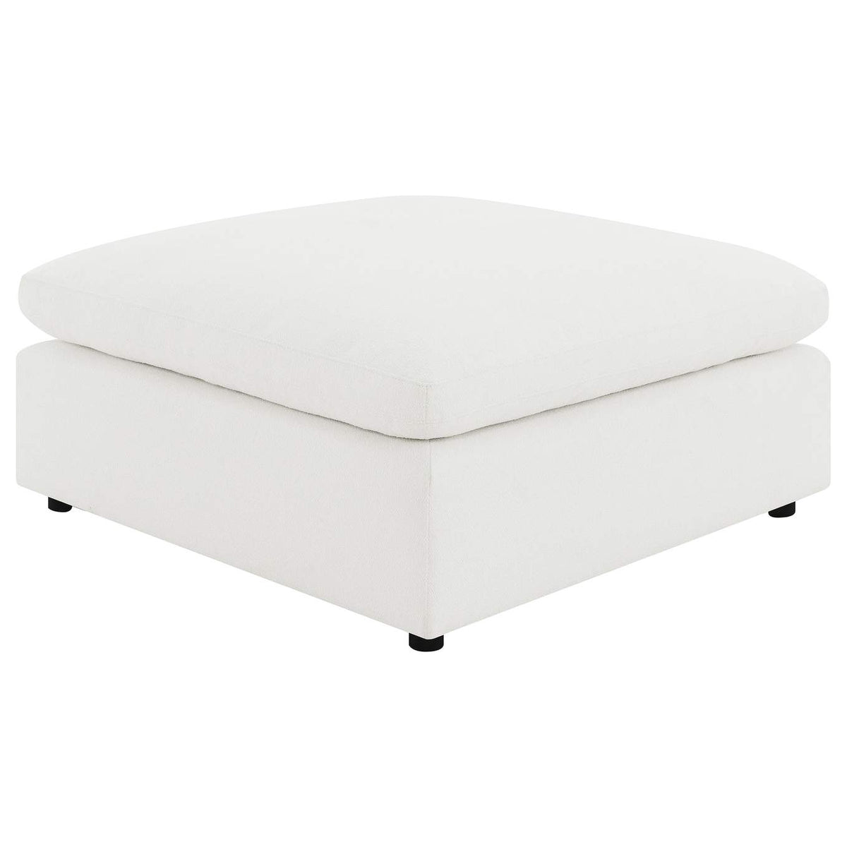 551751-SETA Raleigh 6-piece Boucle Upholstered Modular Sectional Ivory