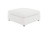 551751-SETA Raleigh 6-piece Boucle Upholstered Modular Sectional Ivory