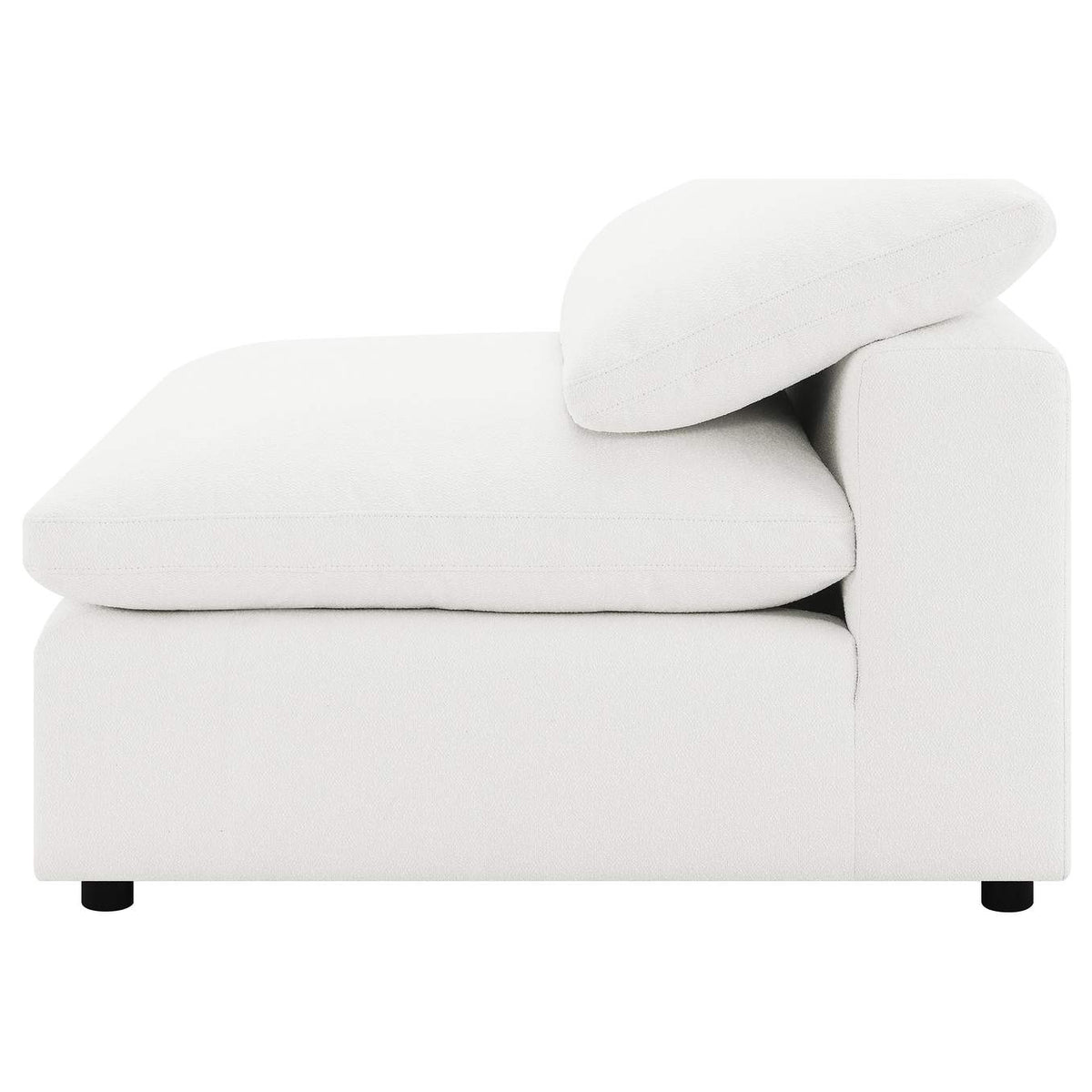 551751-SETB Raleigh 5-piece Boucle Upholstered Modular Sectional Ivory