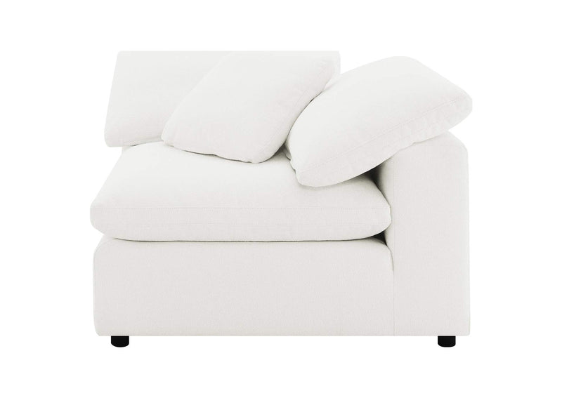 551751-SETB Raleigh 5-piece Boucle Upholstered Modular Sectional Ivory