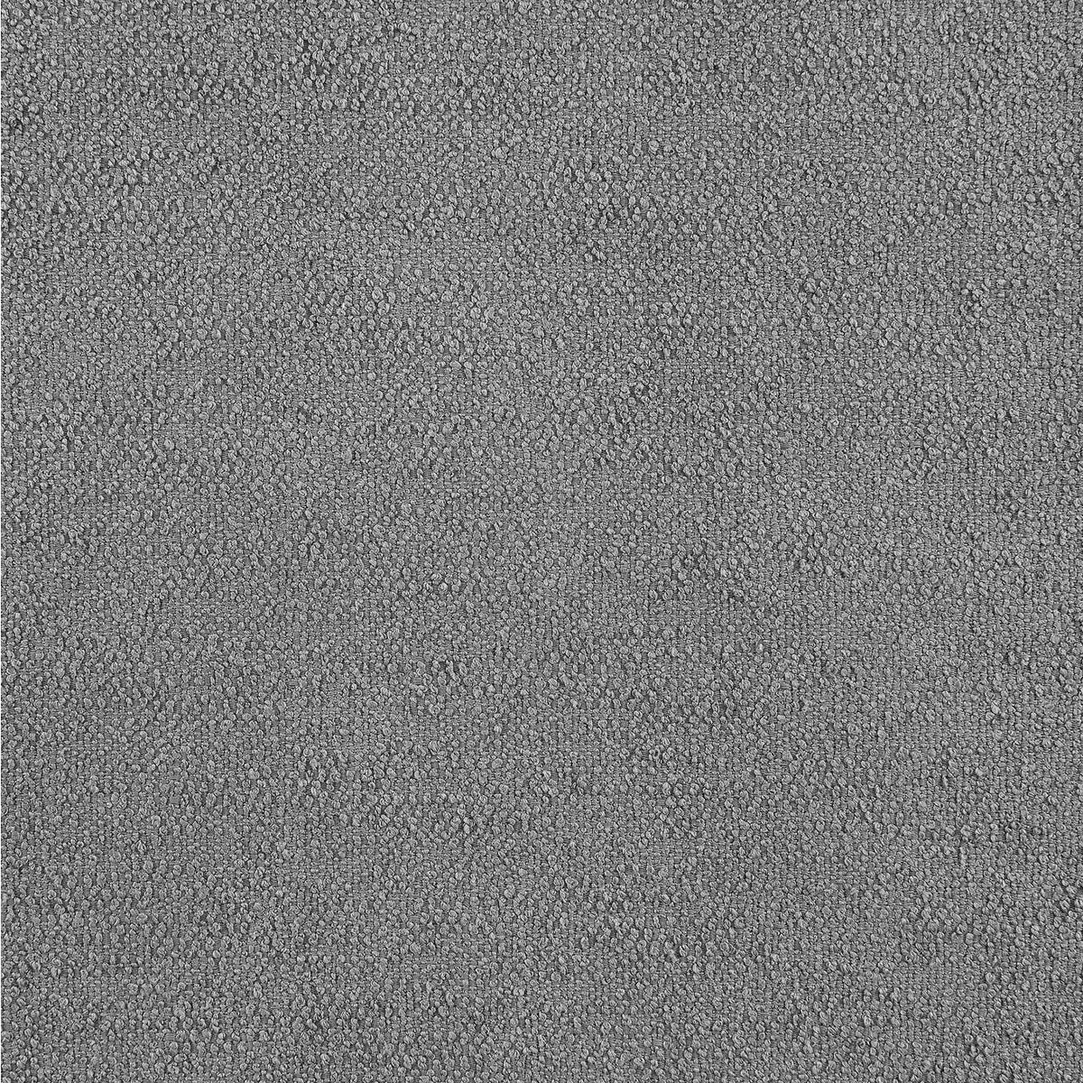551756 Raleigh Boucle Upholstered Ottoman Grey