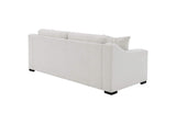 552091-S3 Ashlyn 3-piece Upholstered Track Arm Sofa Set Sand