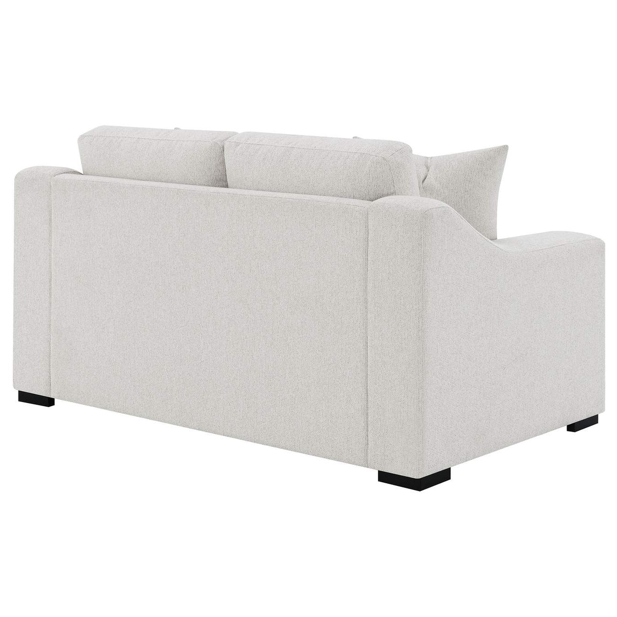552091-S3 Ashlyn 3-piece Upholstered Track Arm Sofa Set Sand