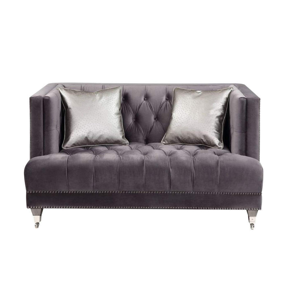 55266 Hegio Loveseat with 2 Pillows