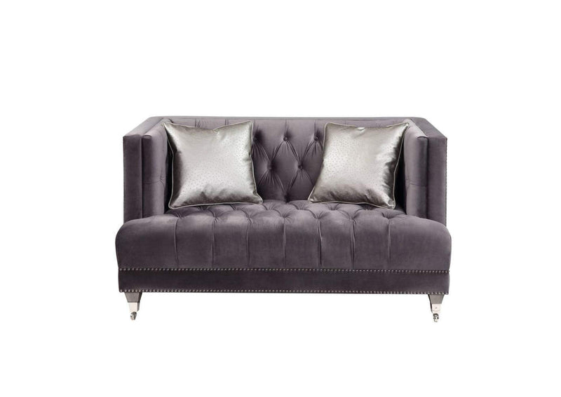 55266 Hegio Loveseat with 2 Pillows
