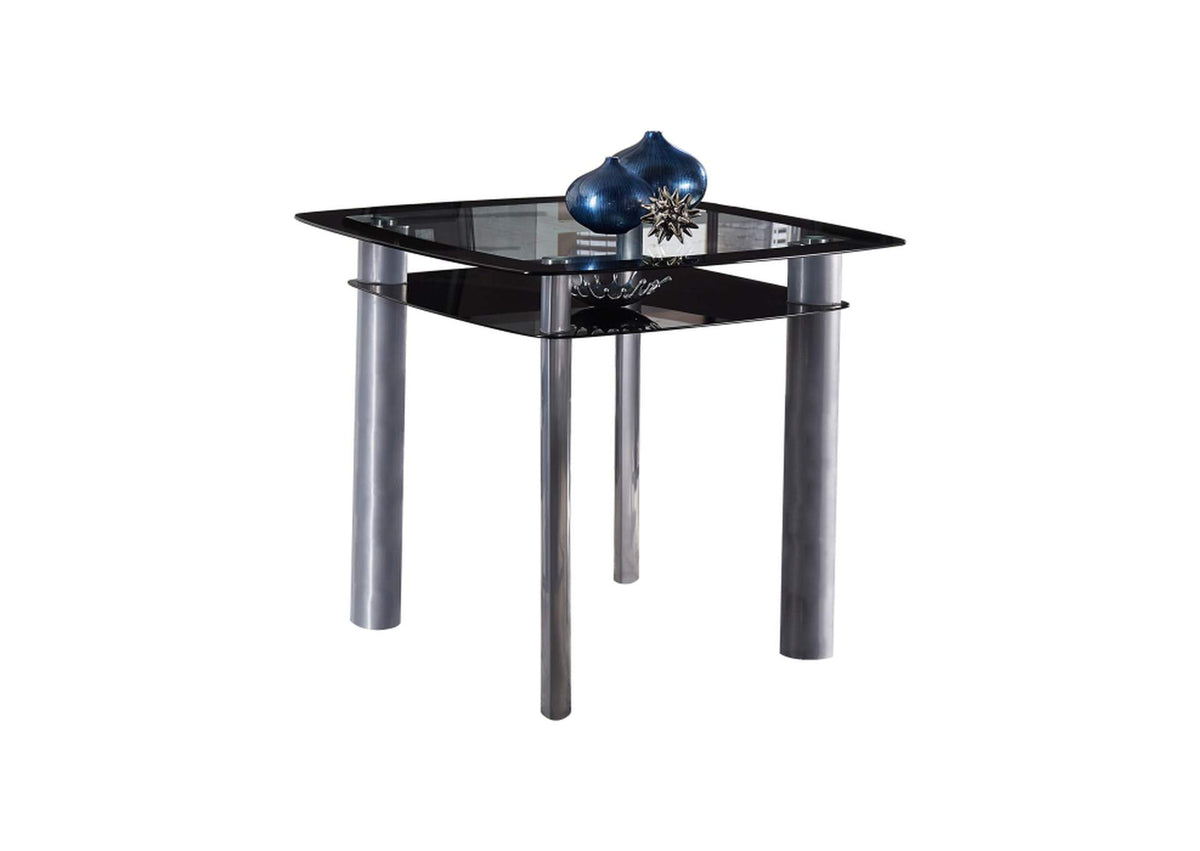 5532-36KIT Sona Counter Height Table, Glass Top