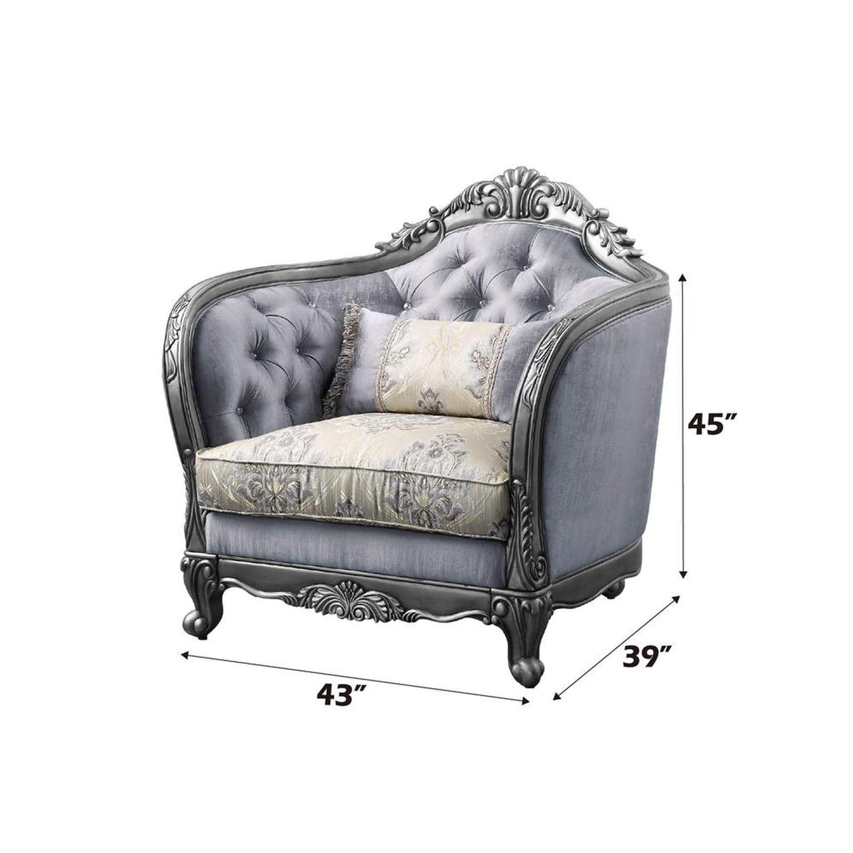 55347 Ariadne Chair with Pillow