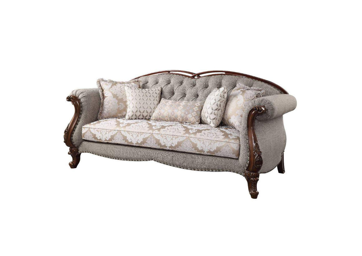 55365 Miyeon Sofa with 5 Pillows