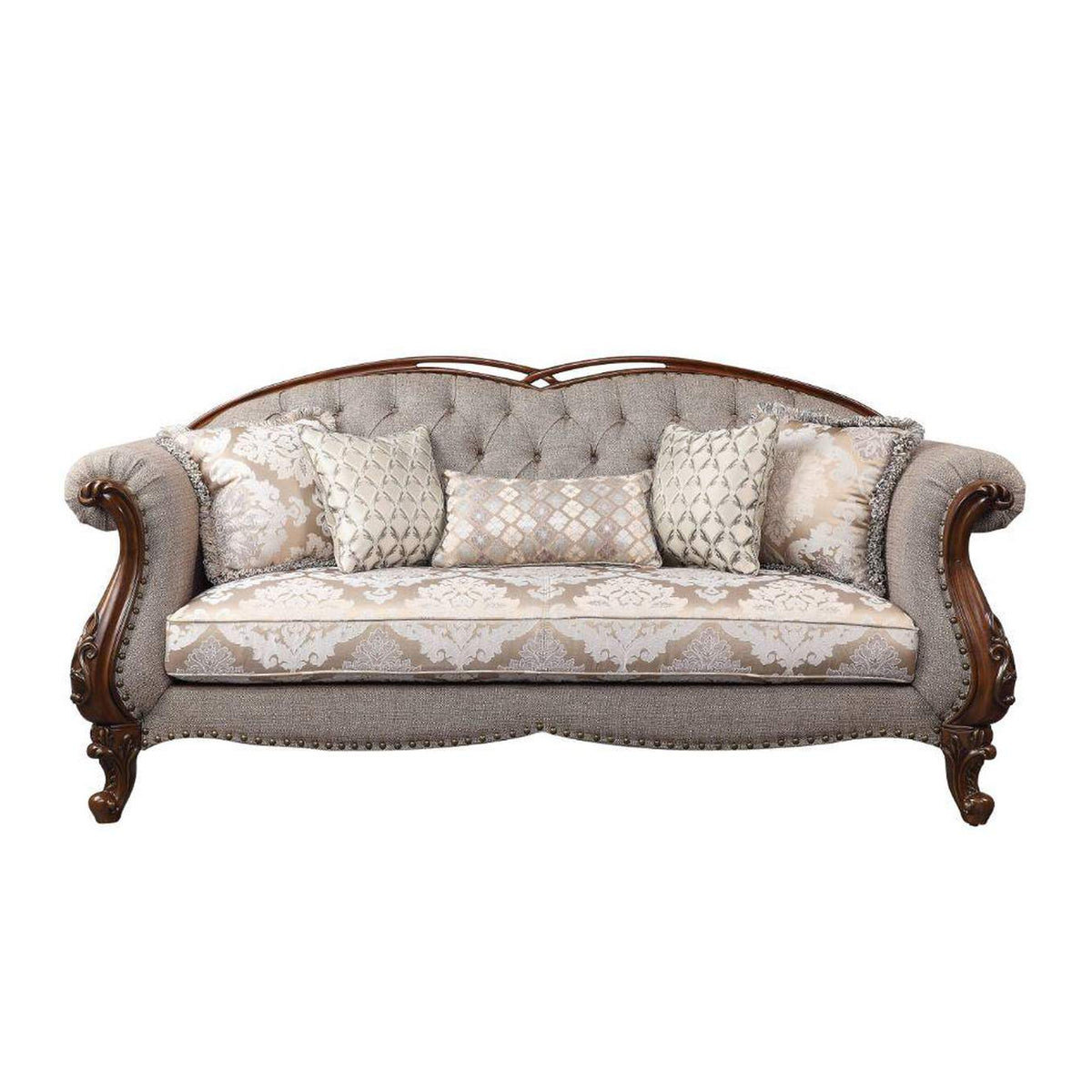 55365 Miyeon Sofa with 5 Pillows