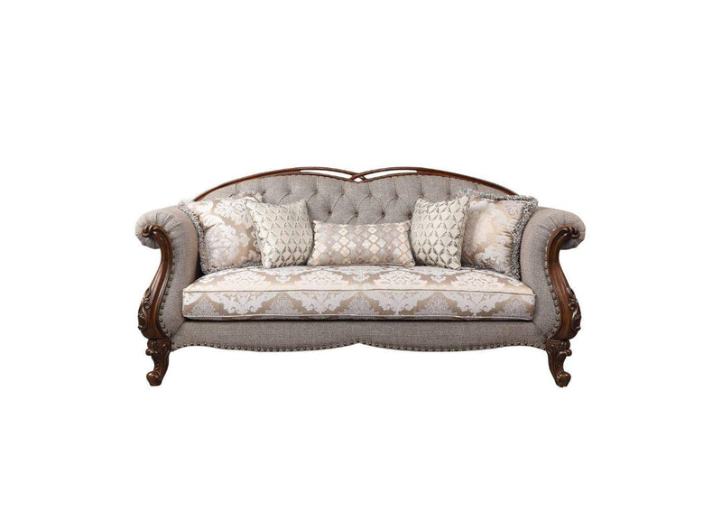 55365 Miyeon Sofa with 5 Pillows