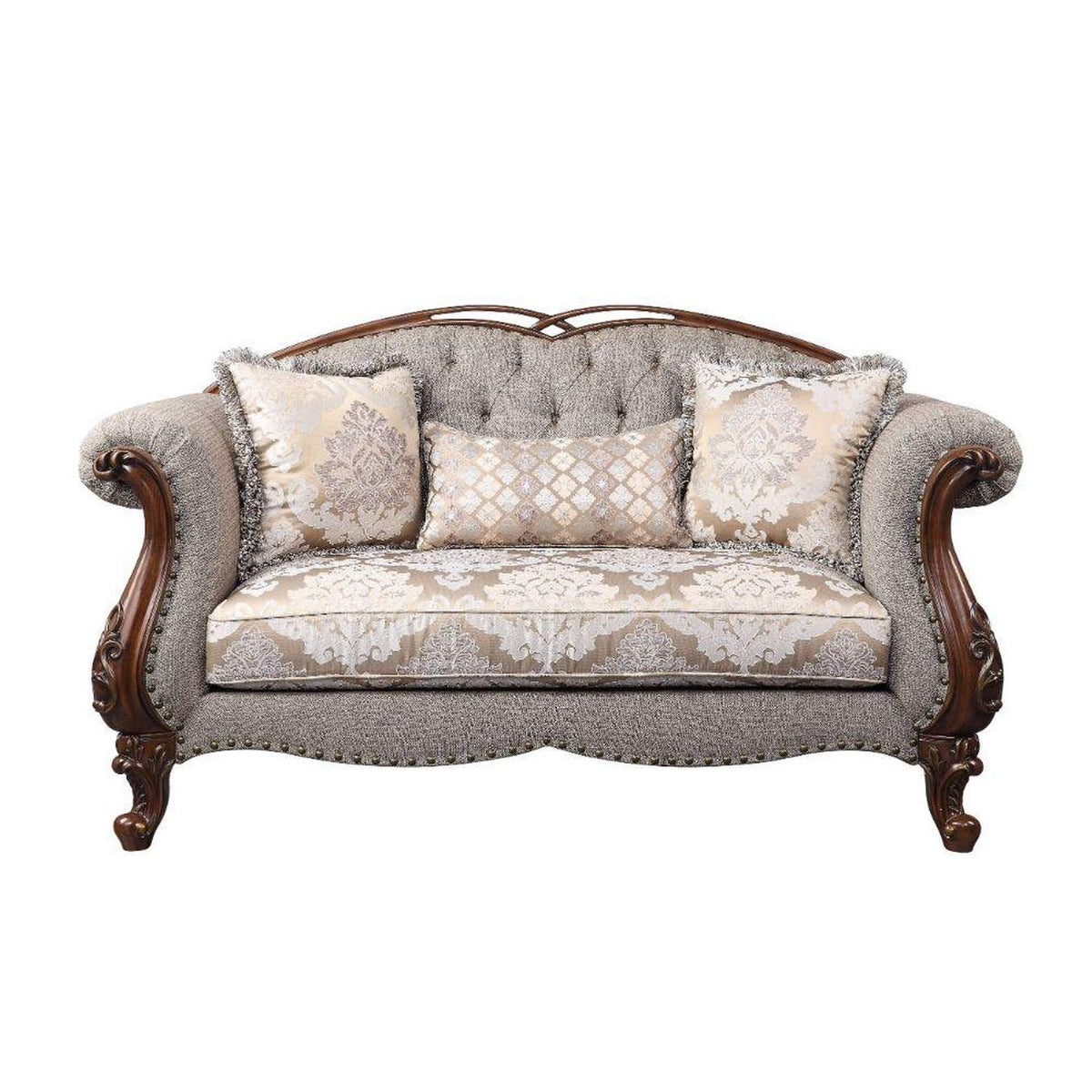 55366 Miyeon Loveseat with 3 Pillows