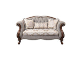 55366 Miyeon Loveseat with 3 Pillows