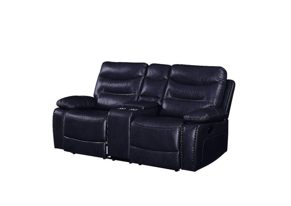 55371 Aashi Motion Loveseat with Console
