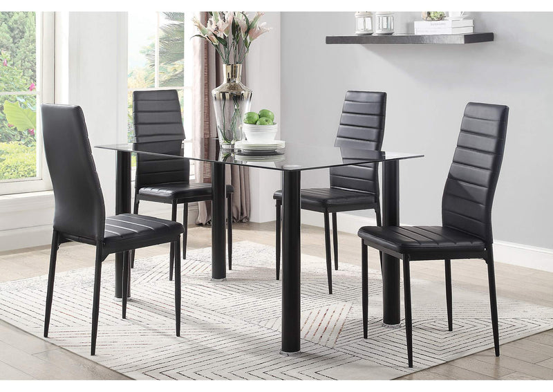 5538BKS Florian Side Chair