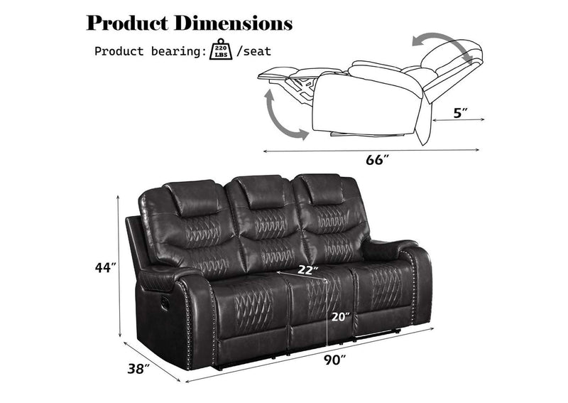 55410 Braylon Motion Sofa