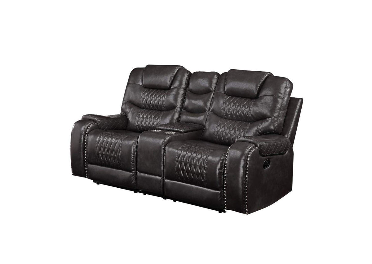 55411 Braylon Motion Loveseat with Console
