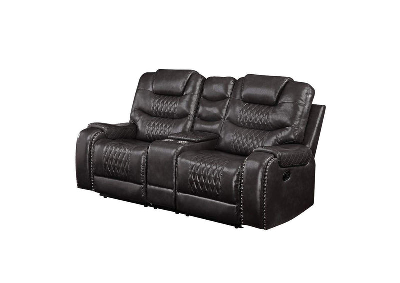 55411 Braylon Motion Loveseat with Console