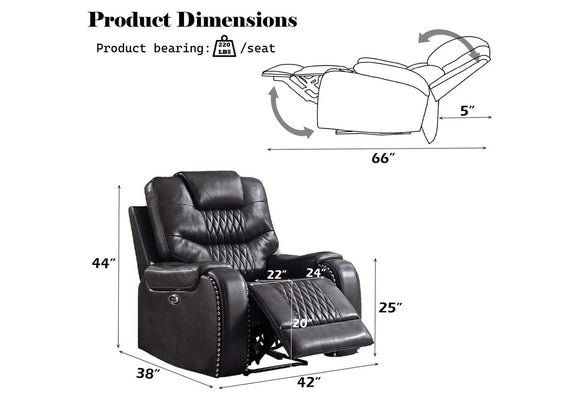 55413 Braylon Power Motion Recliner