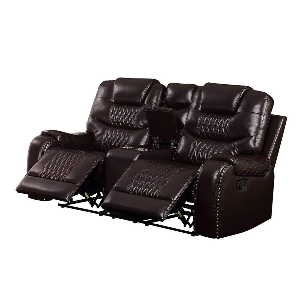 55416 Braylon Motion Loveseat with Console