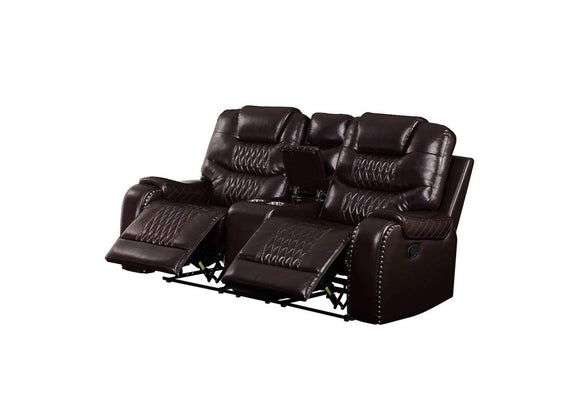 55416 Braylon Motion Loveseat with Console