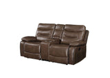 55421 Aashi Motion Loveseat with Console