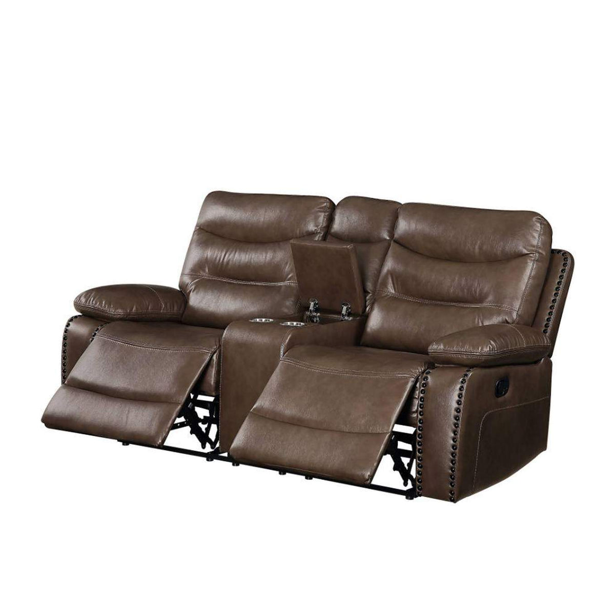 55421 Aashi Motion Loveseat with Console
