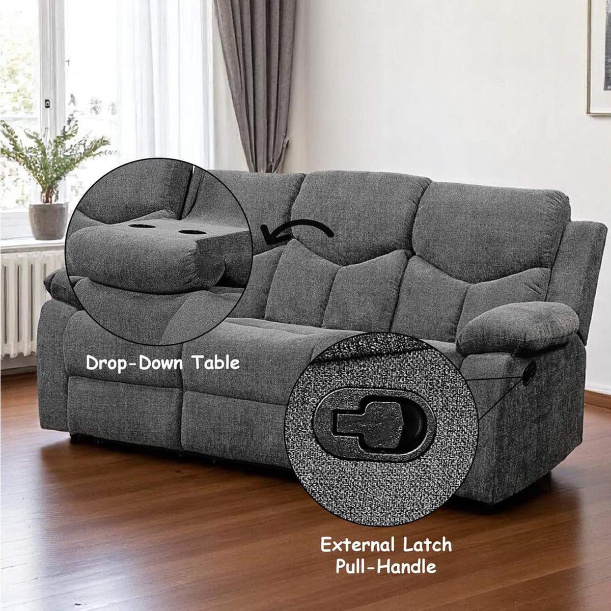55440 Kalen Motion Sofa