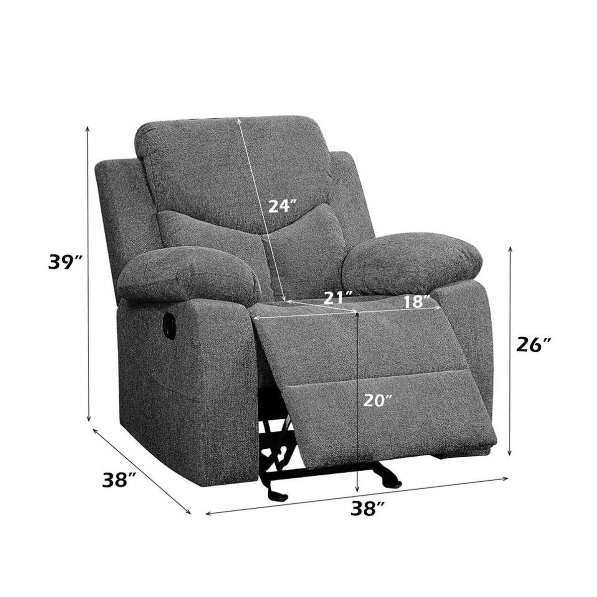 55442 Kalen Motion Glider Recliner
