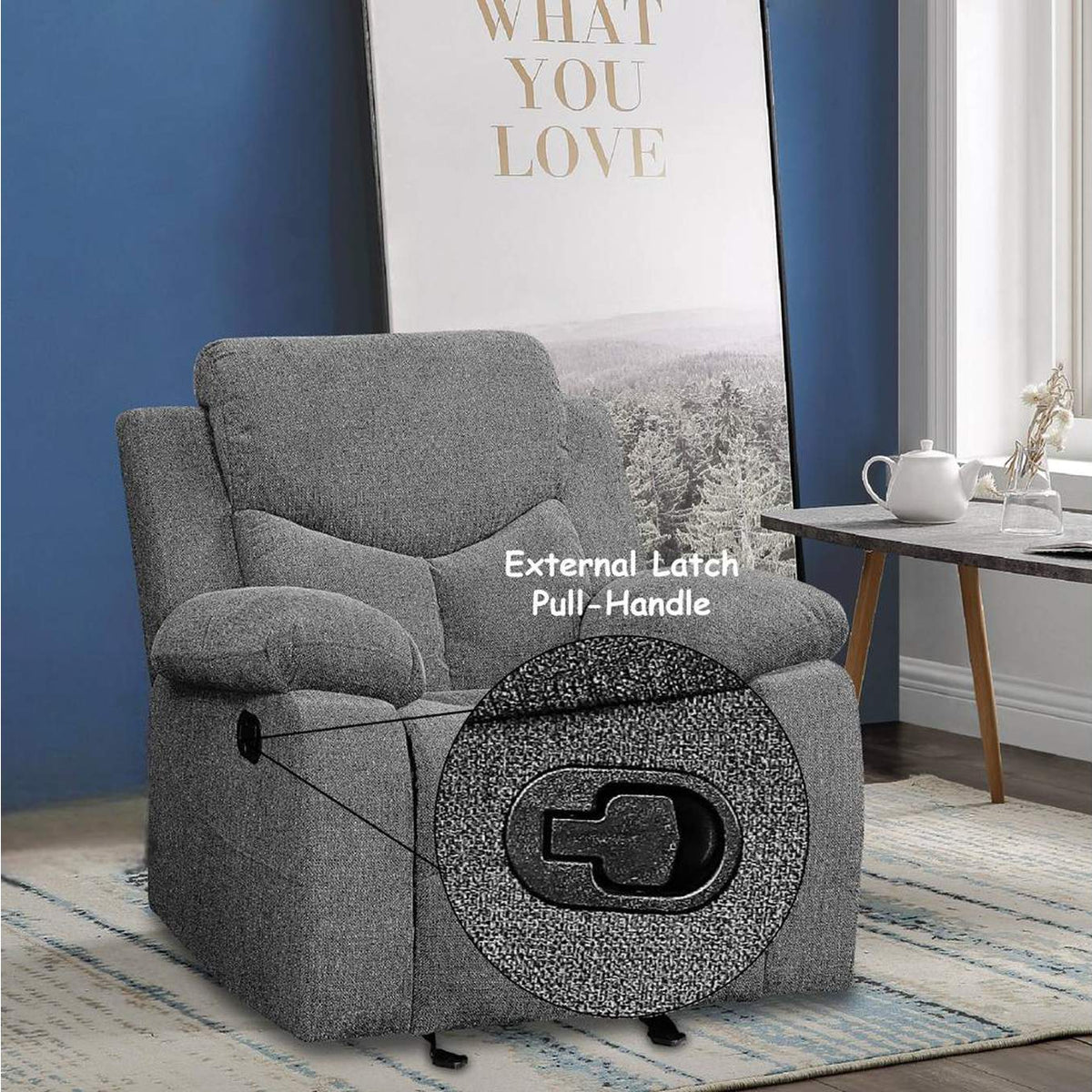 55442 Kalen Motion Glider Recliner
