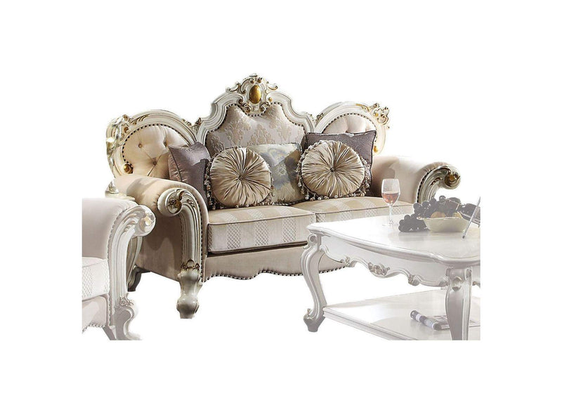 55461 Picardy Loveseat with 5 Pillows