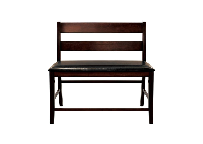 5547-24BH Mantello Counter Height Bench with Back