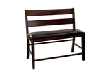 5547-24BH Mantello Counter Height Bench with Back