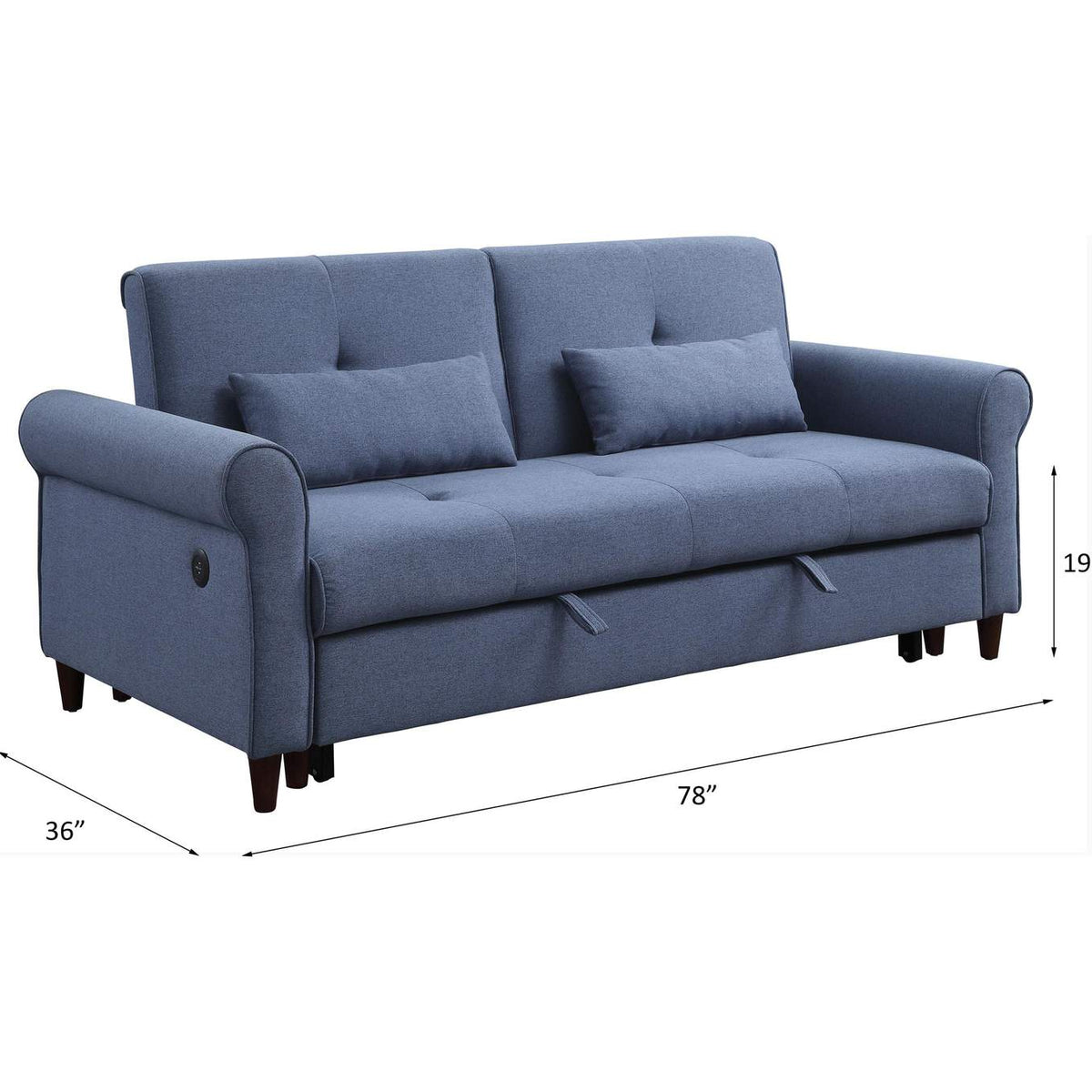 55565 Nichelle Sofa with Sleeper