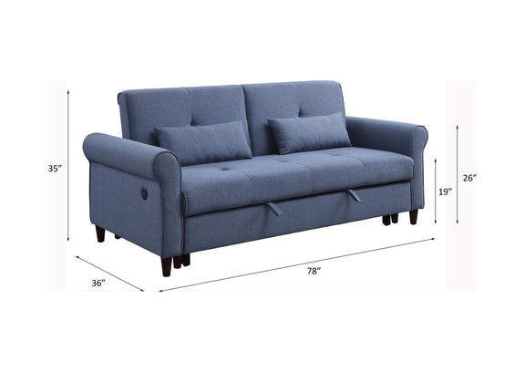 55565 Nichelle Sofa with Sleeper