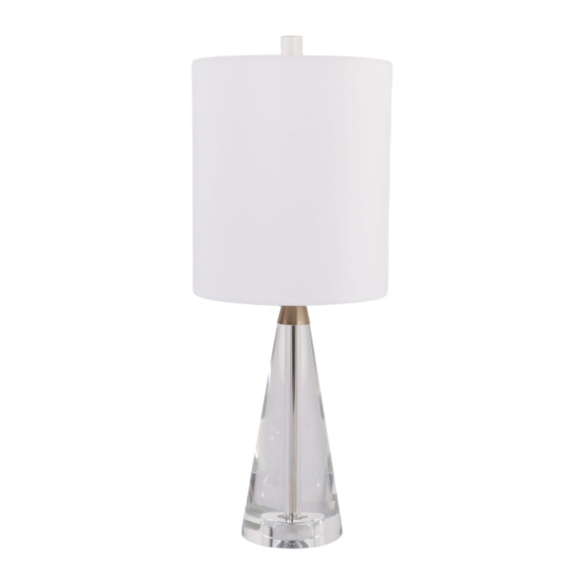 23" Nadine Crystal Table Lamp - Clear