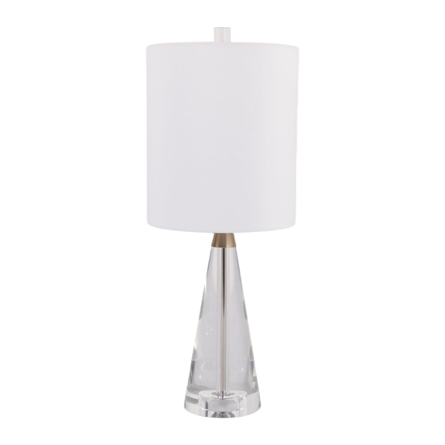 23" Nadine Crystal Table Lamp - Clear