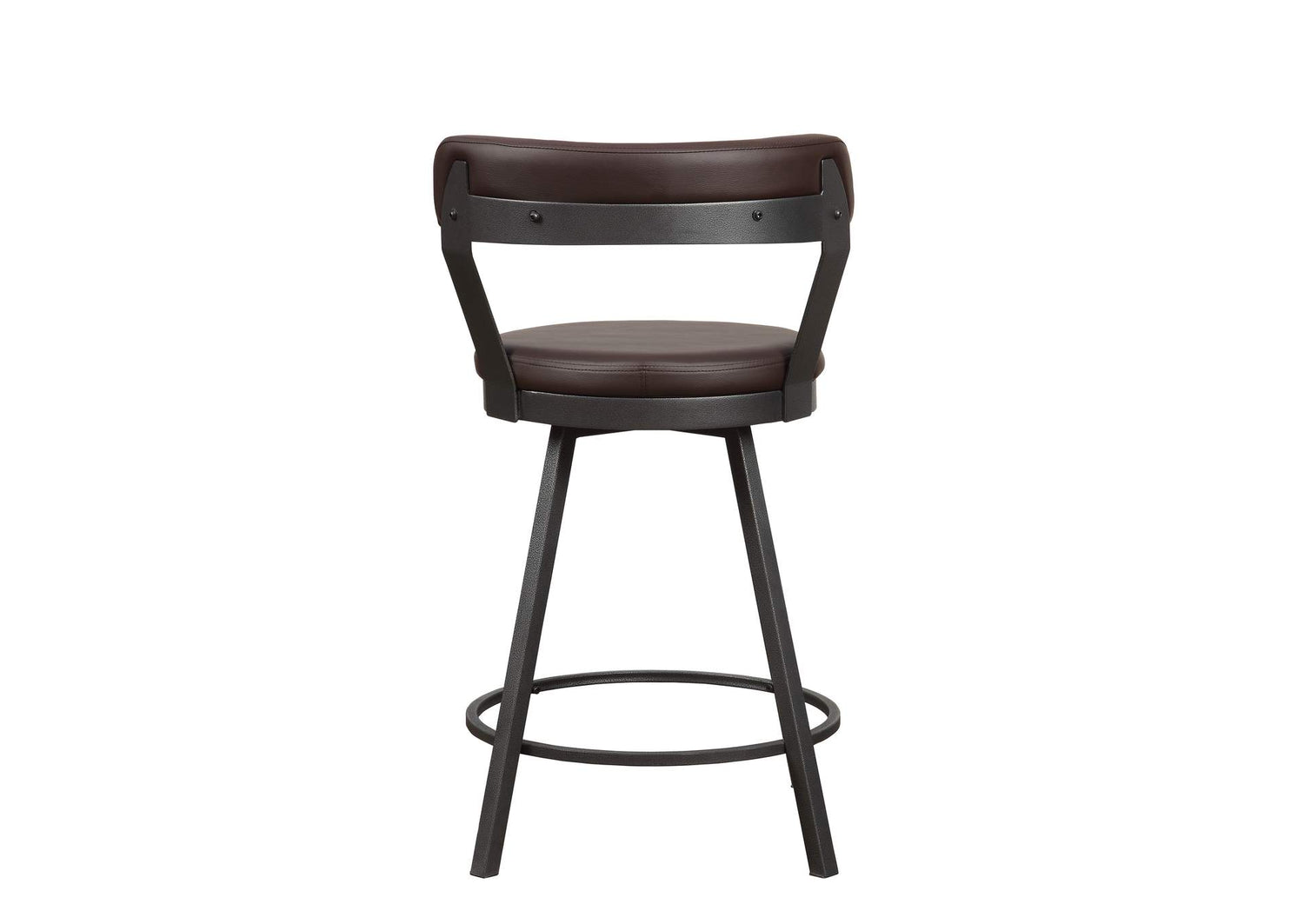 5566-24BR Appert Swivel Counter Height Chair, Brown