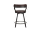 5566-24BR Appert Swivel Counter Height Chair, Brown