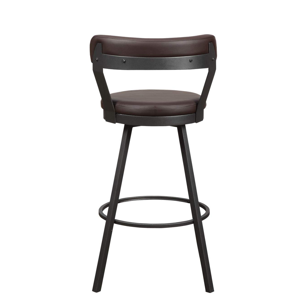 5566-29BR Appert Swivel Pub Height Chair, Brown