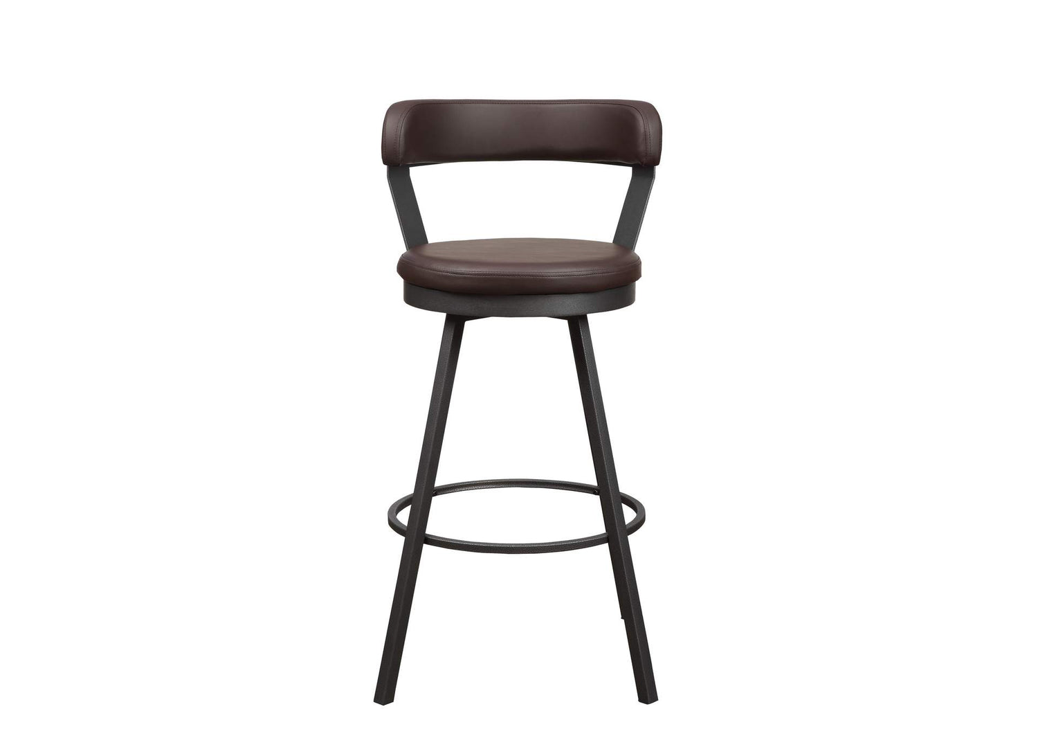 5566-29BR Appert Swivel Pub Height Chair, Brown